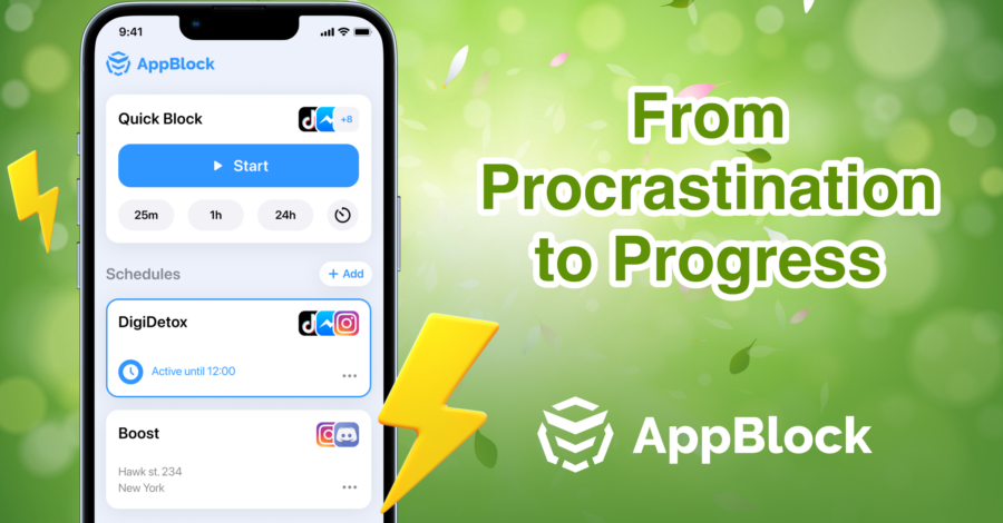 From Procrastination to Progress: Overcoming April Productivity Roadblocks with AppBlock