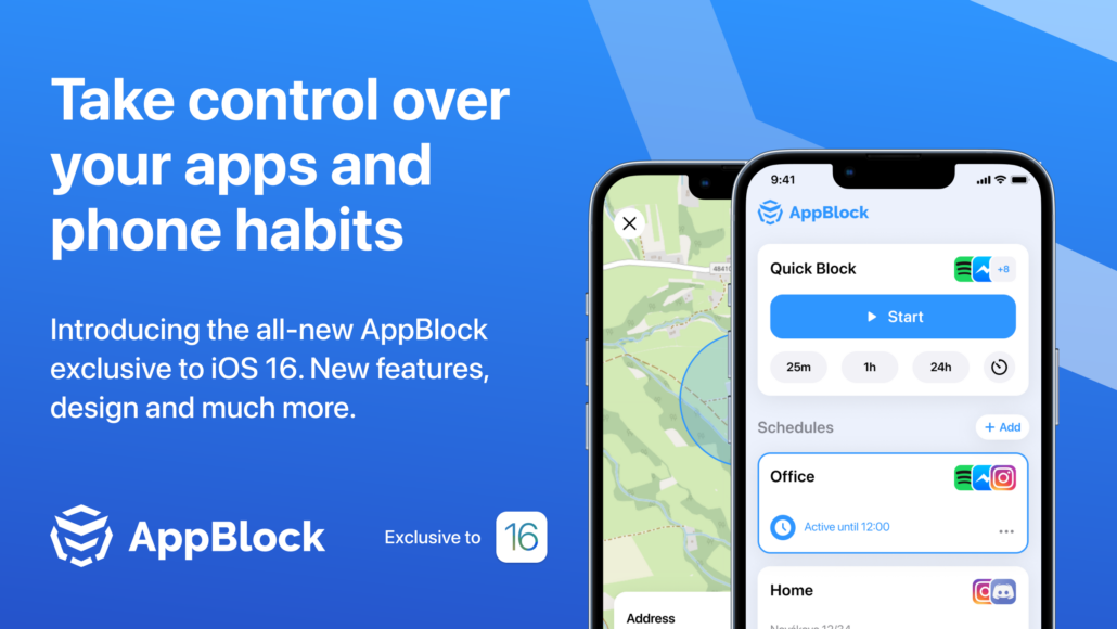 The all-new AppBlock is here! Take control over your apps and take back your free time.