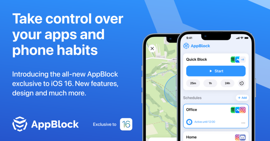 The all-new AppBlock is here! Take control over your apps and take back your free time.