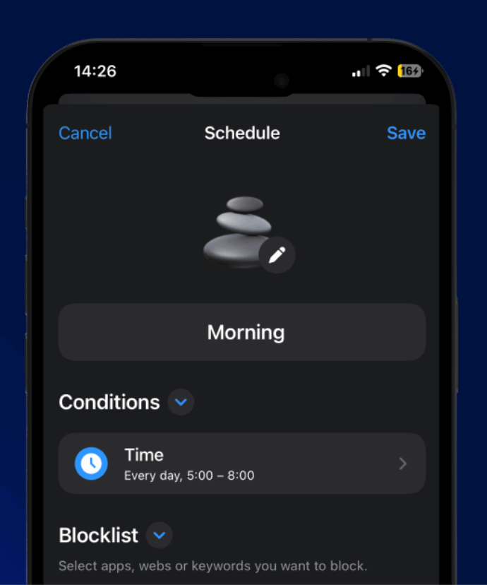 Better sleep, less stress