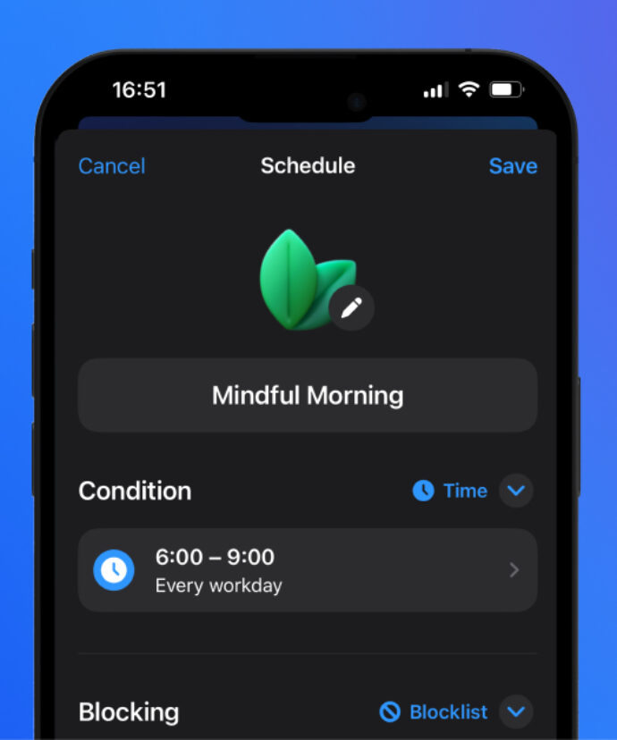 Mindful technology use