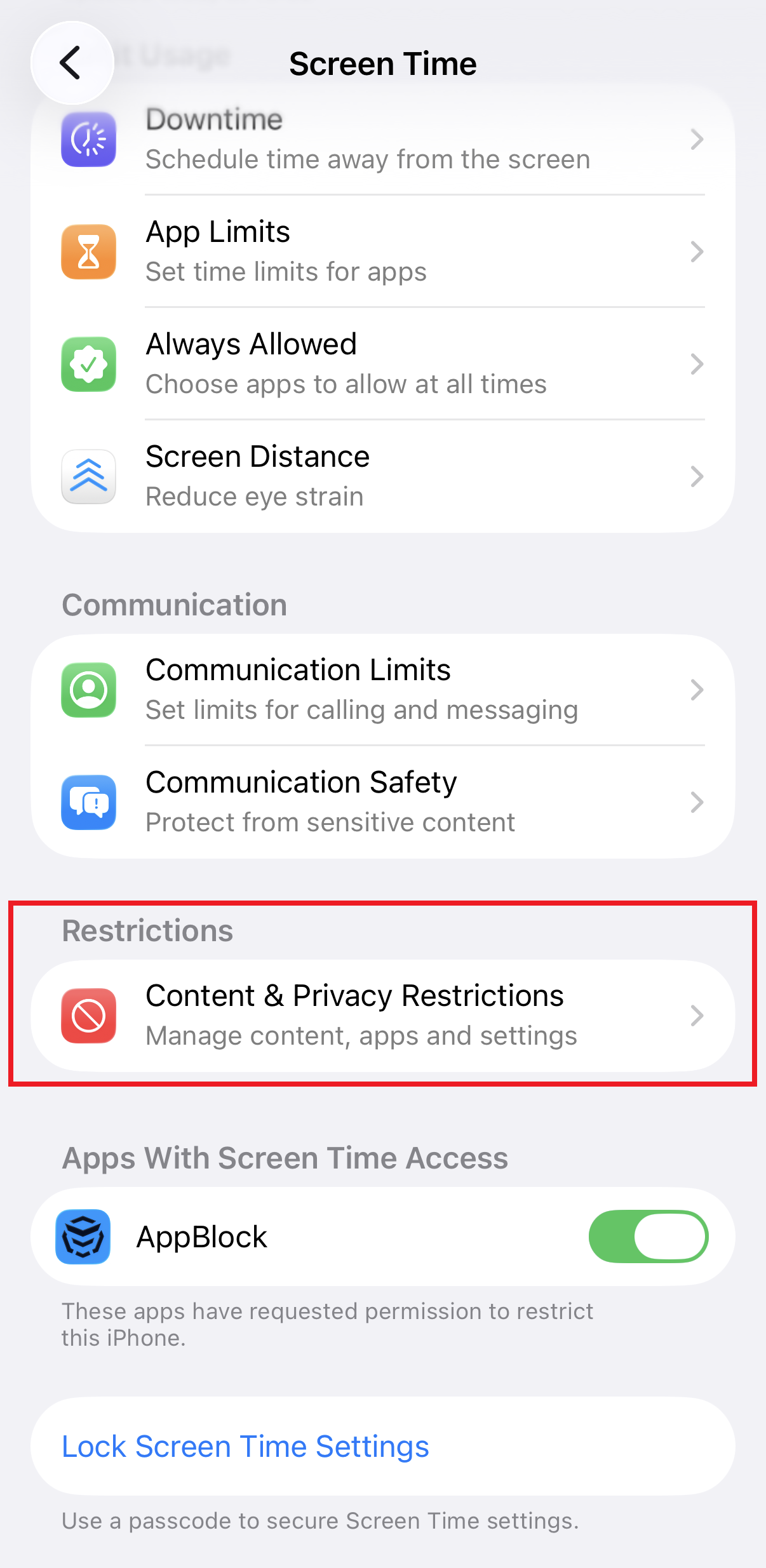 How to block websites on iPad